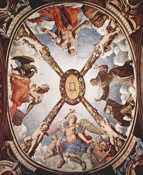 Stigmatization of St. Francis, c.1544 - Аньоло Бронзино