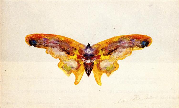 Butterfly - Albert Bierstadt