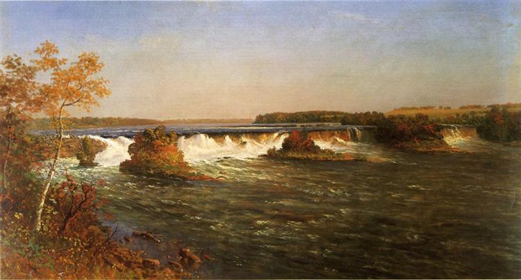 Falls of Saint Anthony, 1887 - 阿爾伯特·比爾施塔特