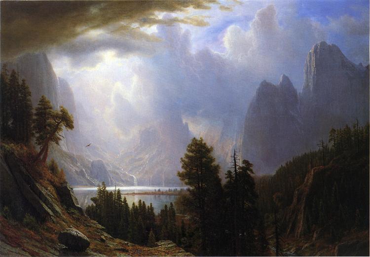 Landscape, c.1867 - c.1869 - Альберт Бирштадт