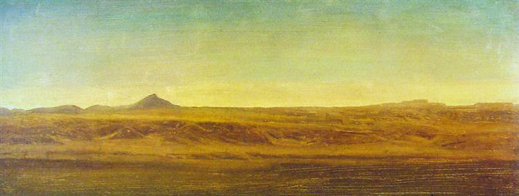 On the Plains, 1863 - Альберт Бірштадт