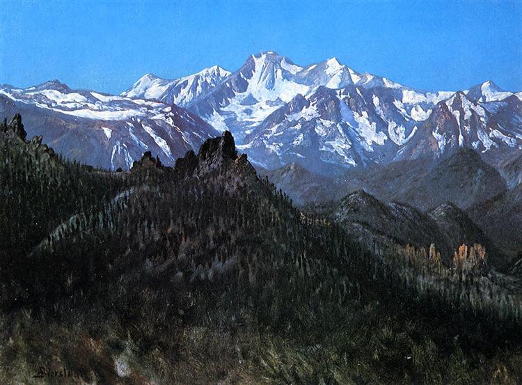 Sierra Nevada, 1872 - Albert Bierstadt