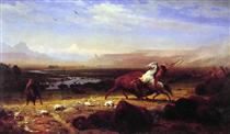 The Last of the Buffalo - Albert Bierstadt