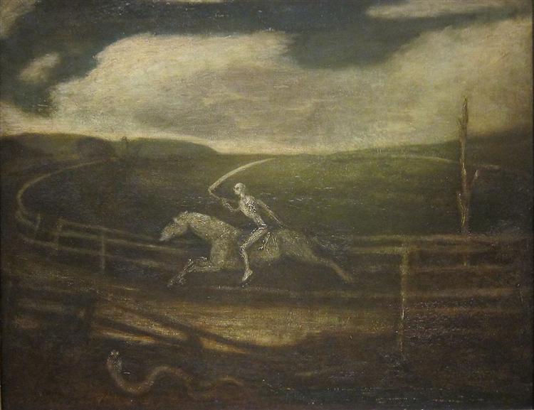 The Race Track (Death on a Pale Horse), 1900 - Albert Pinkham Ryder