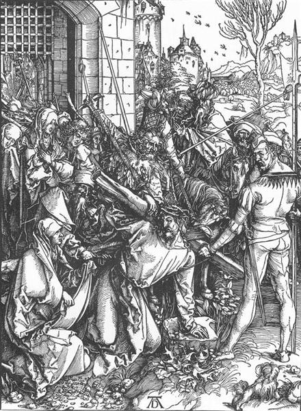 Christ Bearing the Cross, 1498 - Альбрехт Дюрер