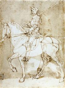Knight on Horseback - Albrecht Dürer
