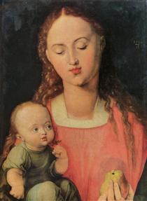 Дева Мария с младенцем - Альбрехт Дюрер