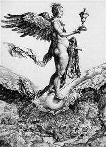 Nemesis (The Great Fortune) - Albrecht Dürer