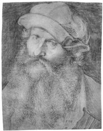 Portrait of a man (John Stabius) - Albrecht Durer