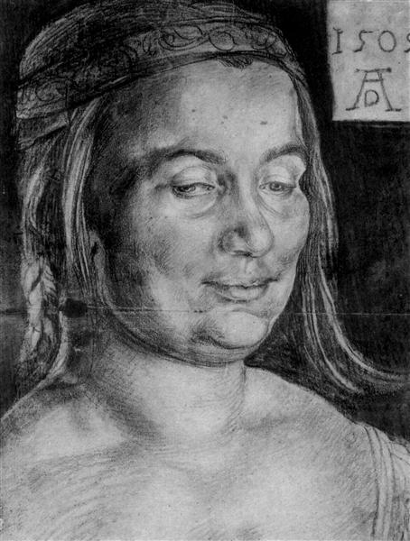 Portrait of a Windisch farmer, 1505 - Альбрехт Дюрер