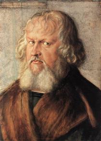 Portrait of Hieronymus Holzschuher - Alberto Durero