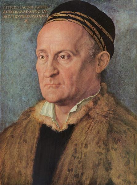 Portrait of Jacob Muffel, 1526 - Alberto Durero