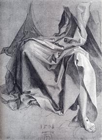 Study Of Drapery - Albrecht Dürer