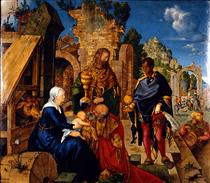 L'Adoration des mages - Albrecht Dürer