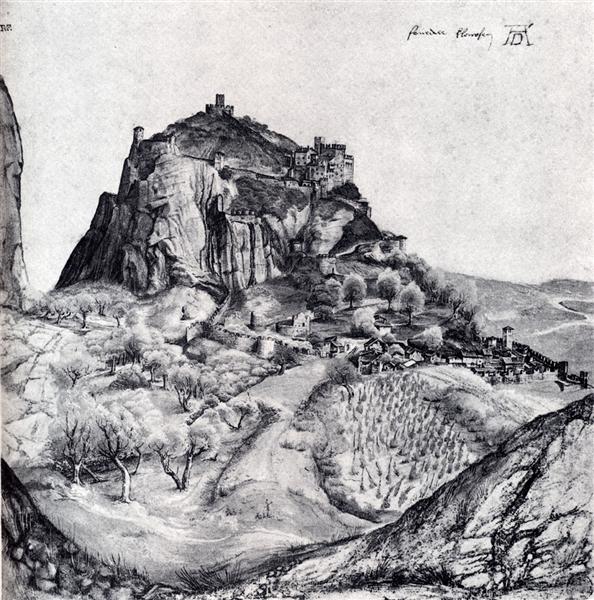 The Citadel Of Arco In The South Tyrol - Albrecht Dürer