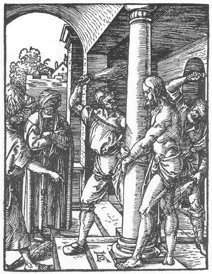 Бичевание, 1511 - Альбрехт Дюрер