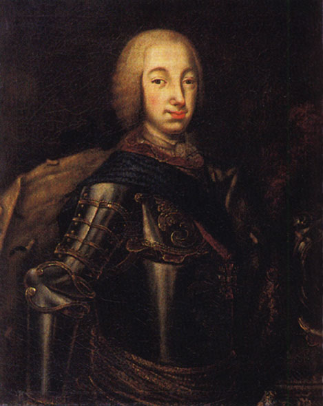 Portrait of Grand Duke Peter Fedotovich (later Peter III),, 1753 - Aleksey Antropov