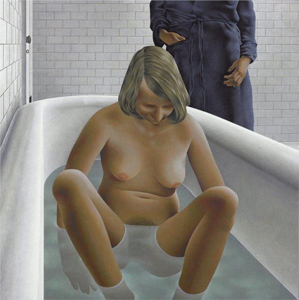 Woman in Bathtub, 1973 - Алекс Колвилл