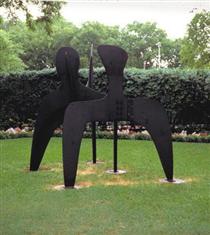 Three Bollards - Alexander Calder