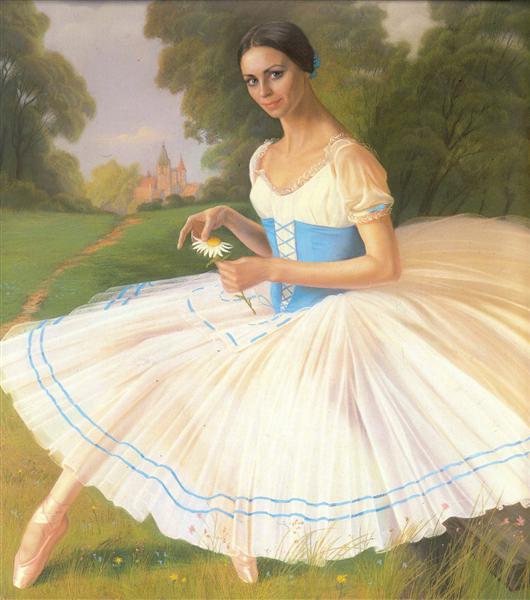Ballet dancer Ludmila Semenyaka, 1980 - Александр Шилов