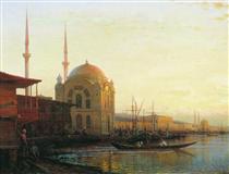 Mosque in Istanbul - Alexei Petrowitsch Bogoljubow