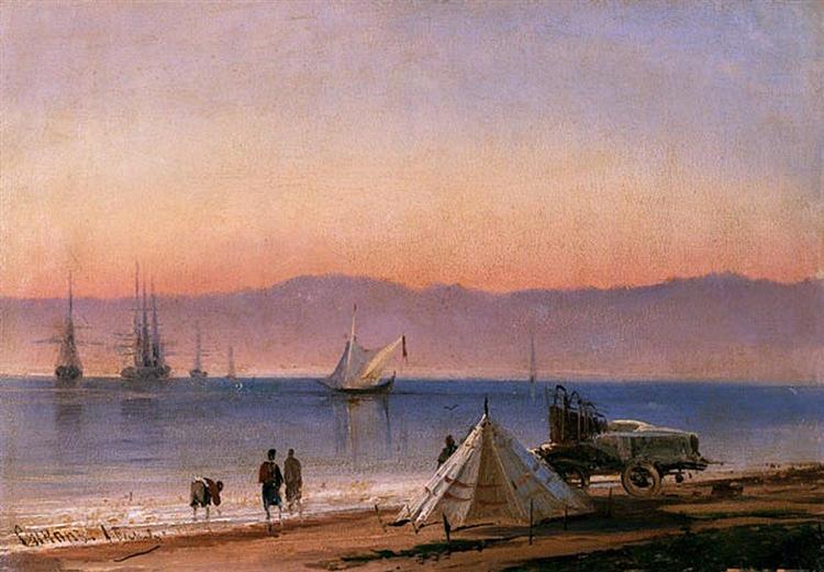 Sinop. Turkey, 1856 - Alexeï Bogolioubov