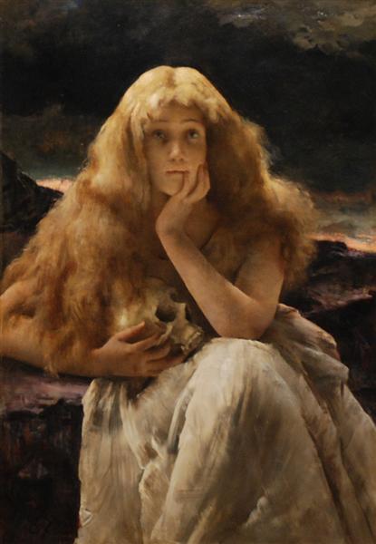 Maria Magdalena, 1887 - Альфред Стевенс
