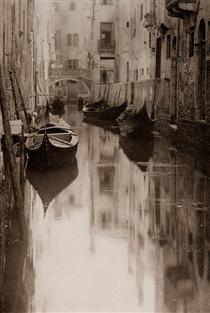 Canal de Veneza - Alfred Stieglitz