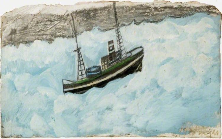 Fishing Boat - Alfred Wallis
