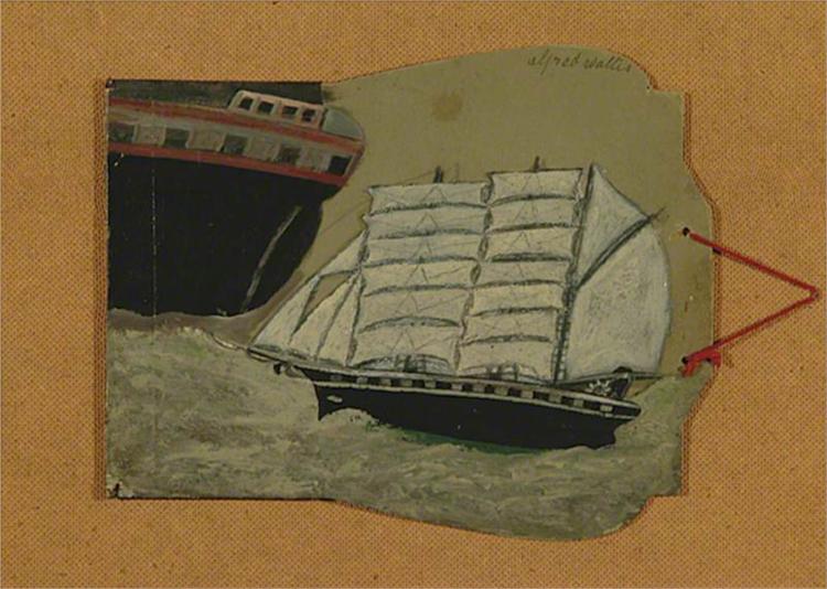 Sailing Ship - Alfred Wallis