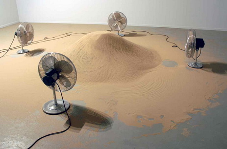 Sand-Fans, 1971 - Alice Aycock