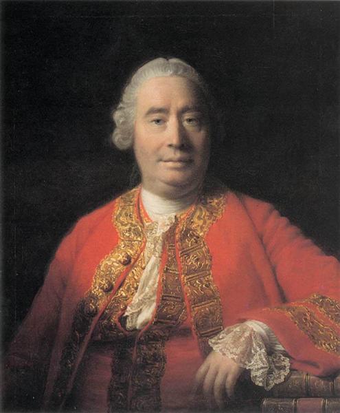 Portrait of David Hume, 1766 - Алан Ремзі