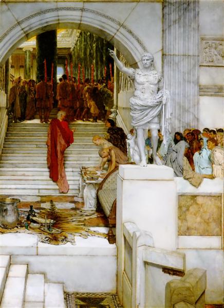 After the Audience, 1879 - Sir Lawrence Alma-Tadema
