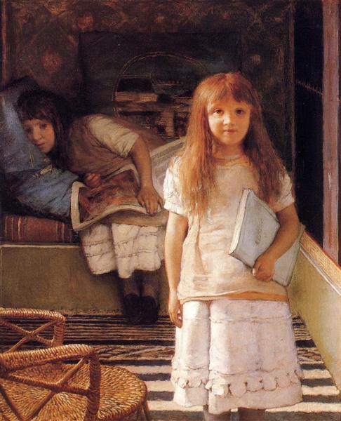 This is our Corner, 1872 - Lawrence Alma-Tadema