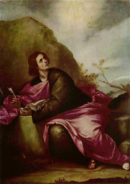 St. John the Evangelist at Patmos, c.1645 - Alonzo Cano