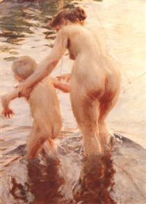 A premiere - Anders Zorn