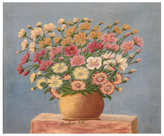 Flowers, 1955 - André Bauchant