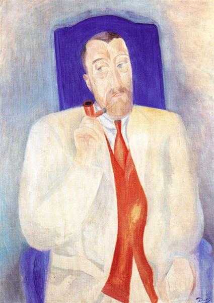 Portrait of a man, 1915 - Андре Дерен