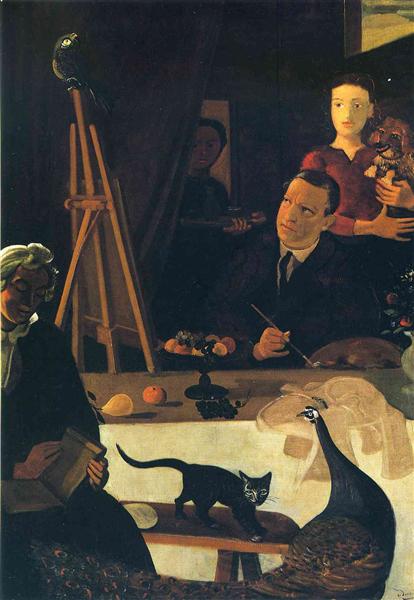 The Painter and his Family, c.1939 - Андре Дерен