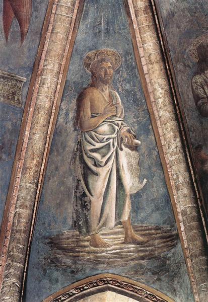 St. John the Baptist, 1442 - 安德里亞·德爾·卡斯塔紐