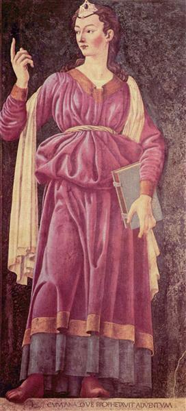 The Cuman Sibyl, c.1450 - Андреа дель Кастаньйо