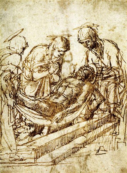 The Entombment, 1459 - 安德烈亞‧曼特尼亞