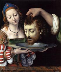 Salome with the head of St. John the Baptist - Андреа Соларио