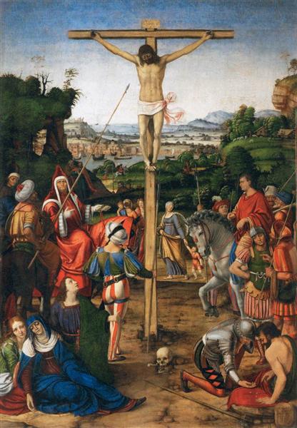 La Crucifixion, 1503 - Andrea Solari