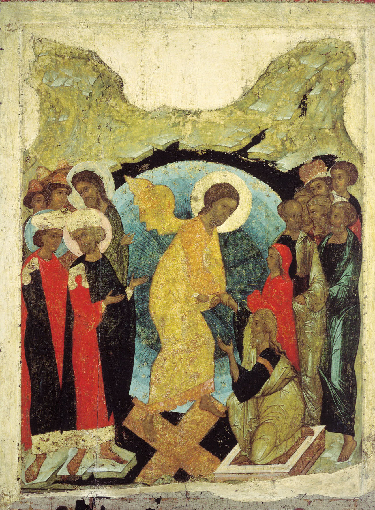 Harrowing of Hell, 1408 - Andrei Rublev - WikiArt.org