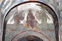 The Last Judgement: Mother of God with angels - Andrei Rublev