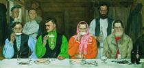 Tea Party - Andrei Ryabushkin