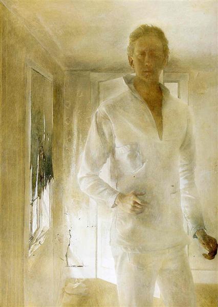 Self-Portrait - Andrew Wyeth - WikiArt.org