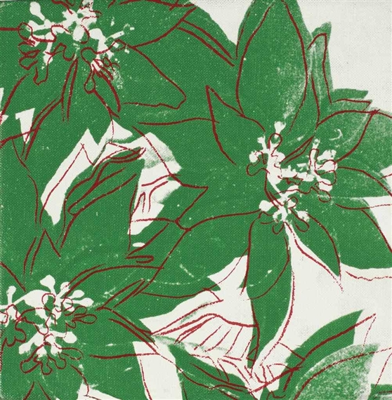Poinsettias, 1982 - Andy Warhol