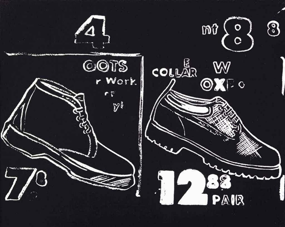 Work Boots, 1986 - Andy Warhol